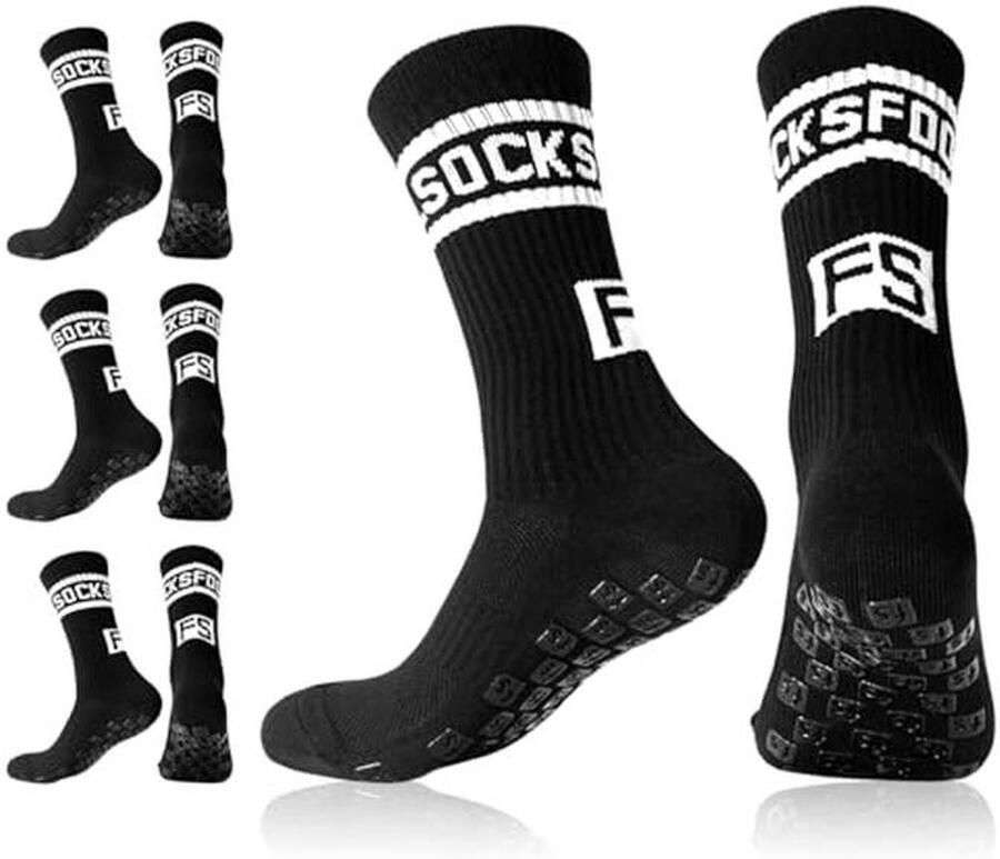 Antislip Voetbalsokken voor en Sportsokken voor Voetbal Basketbal en Hardlopen