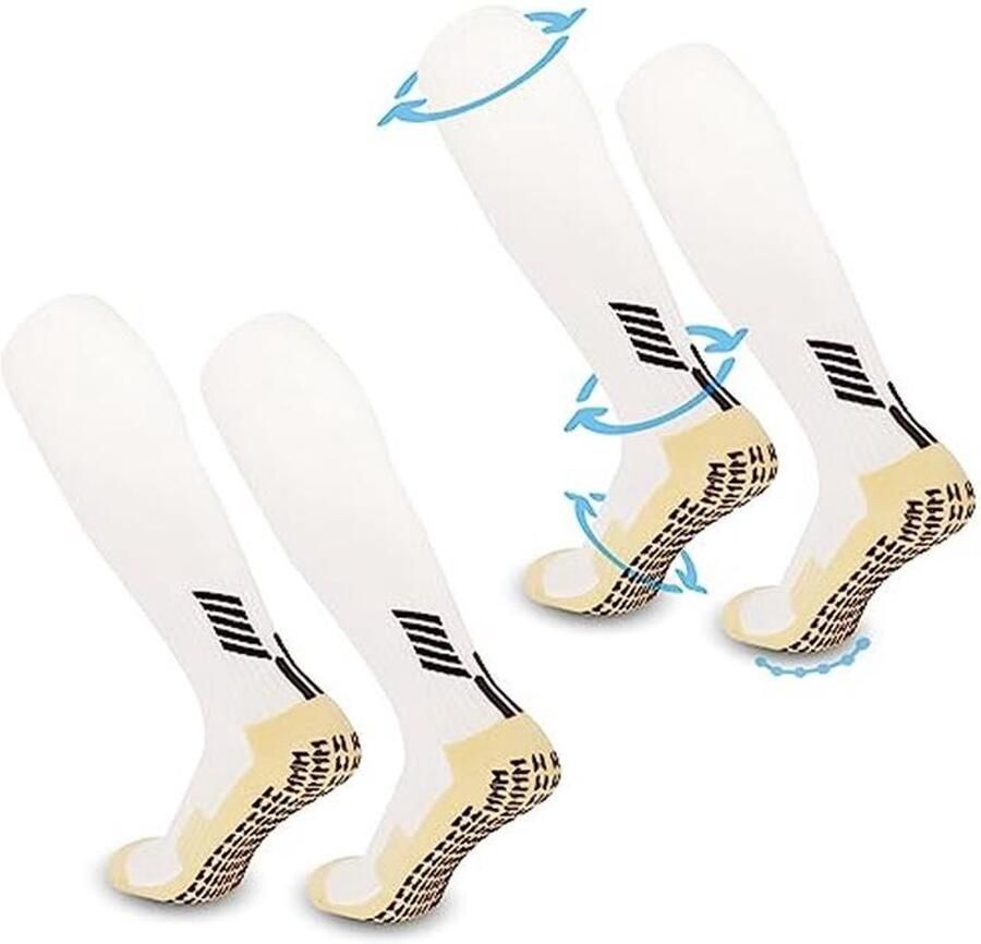 Antislip Voetbalsokken voor Kinderen en Heren Sportsokken voor Voetbal Hardlopen en Training