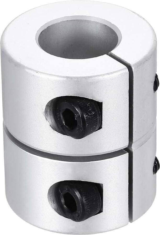 Askoppeling 10 tot 11 mm (ID) 30 mm (L) aluminiumlegering askoppelingsverbinder stijve verbinding motoraccessoires voor 3D-printer doe-het-zelf robotmodel