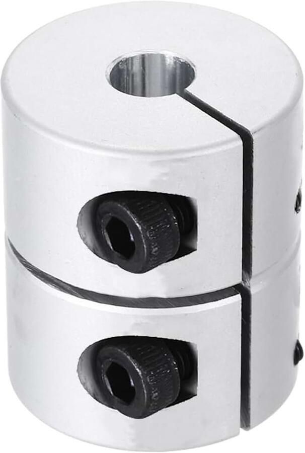 Askoppeling 6 tot 8 mm (ID) 30 mm (L) aluminiumlegering askoppelingsconnector stijve verbinding motoraccessoires voor 3D-printer doe-het-zelf robotmodel