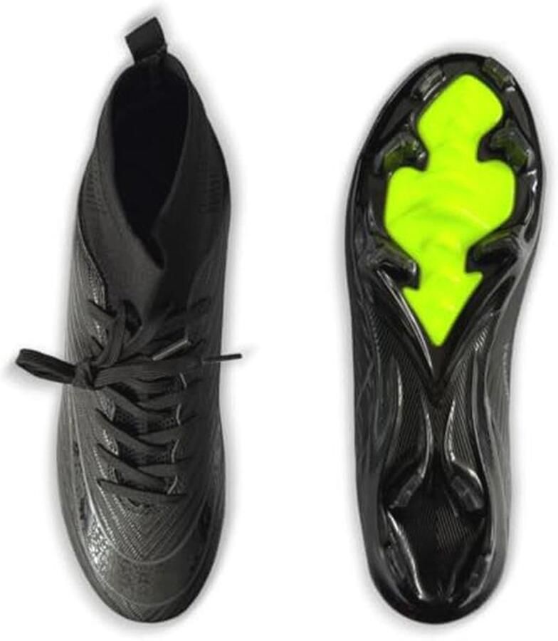 Atletiek- en voetbalschoenen met spikes en noppen voor kinderen Uniseks hoog model