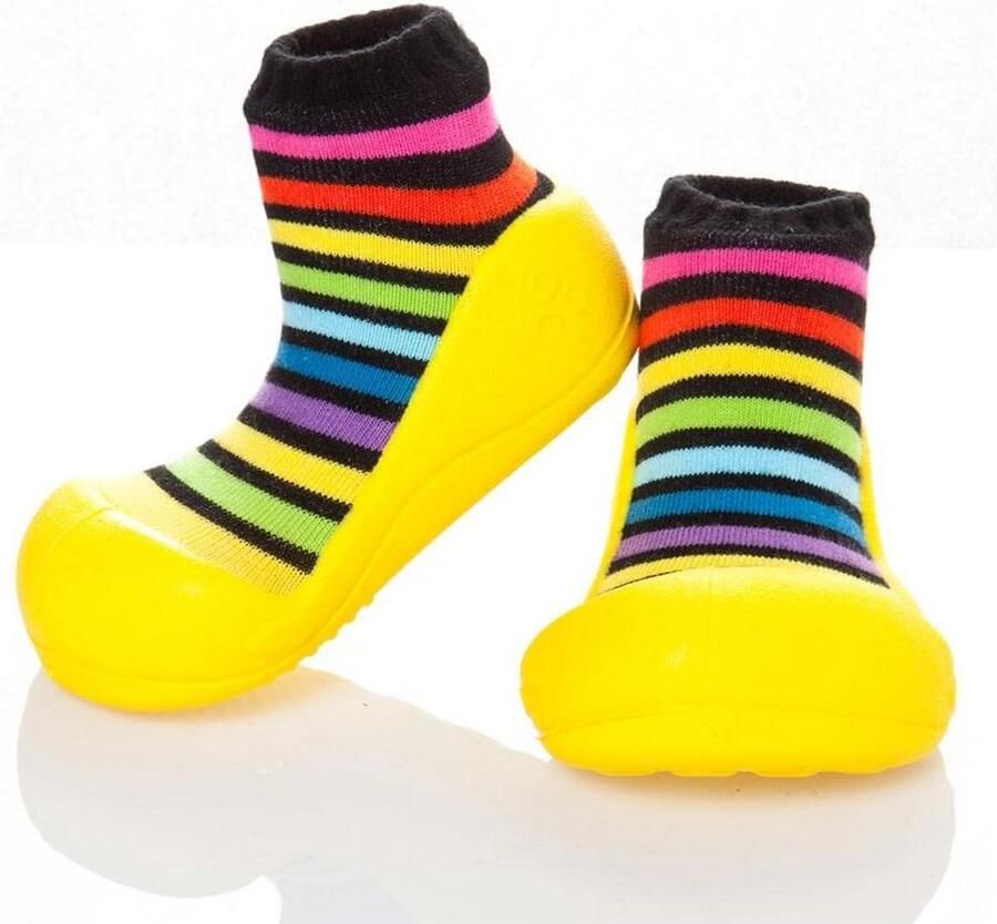 Attipas Loopschoenen Marine Rood Uniseks Cadeauset voor Pasgeborenen en Baby's