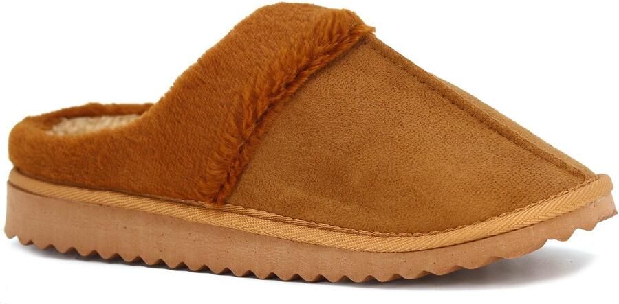 Auris Dames Pantoffels Huis Sloffen Pantoffels Sloffen Bruin