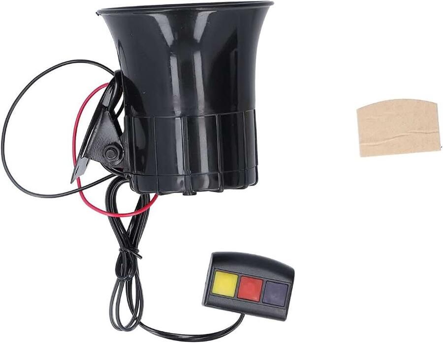 Autoalarmhorn 12V 30W 105db Autohupe 3 Töne Notwarnalarm Sirene voor Auto Mopeds