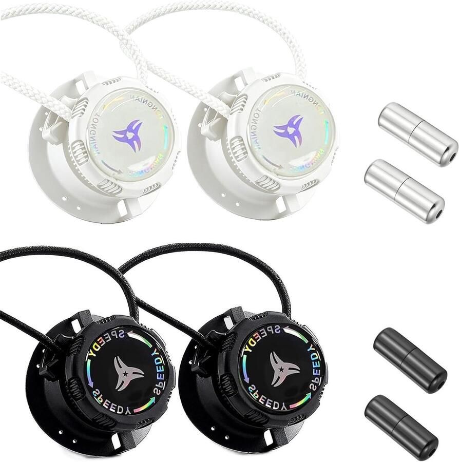 Automatische twist lock sluitingen voor sportschoenen en werkschoenen snel te bevestigen zonder installatie geschikt voor kinderen en volwassenen