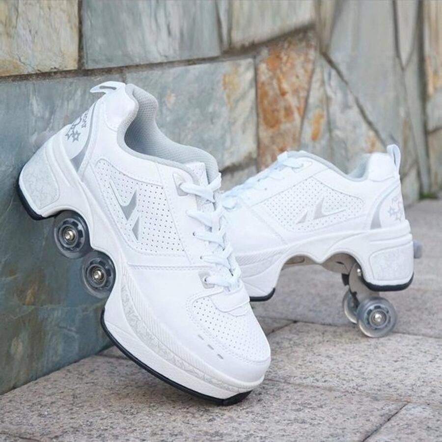 Automatische wandelschoenen met onzichtbare wieltjes voor volwassenen en kinderen - Foto 1