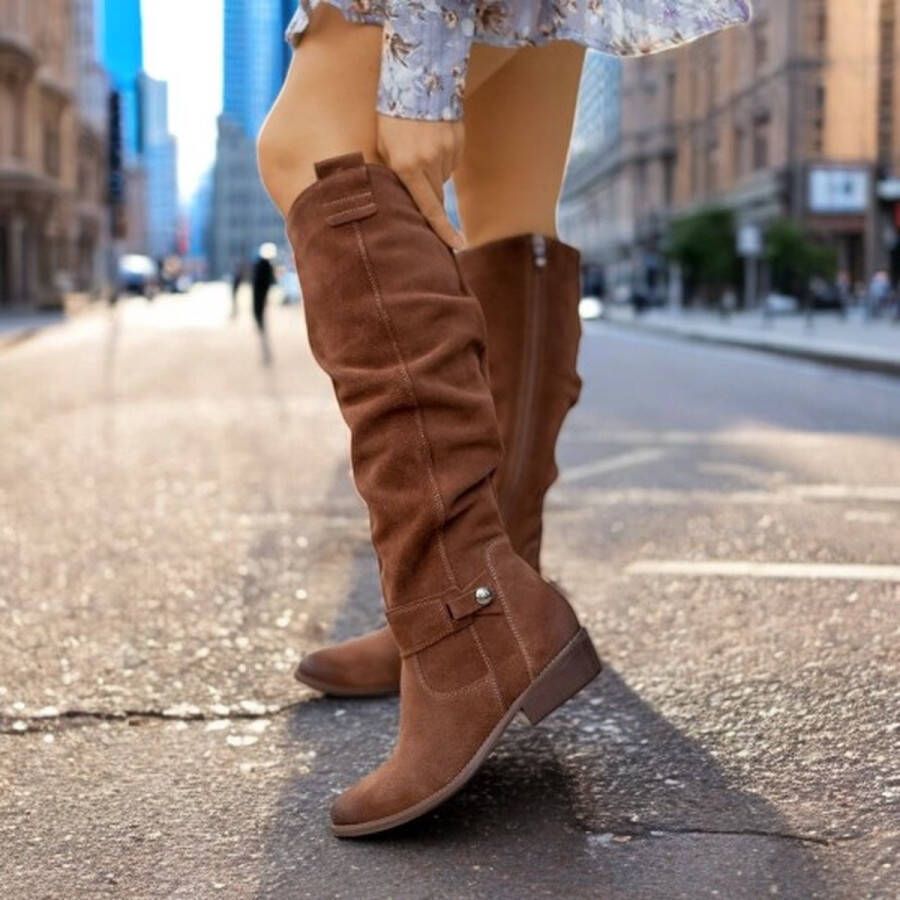 Avoir Aventury Dames Laarzen Dames boots Dames schoenen Hoge Laarzen Hoge Boots Bruin