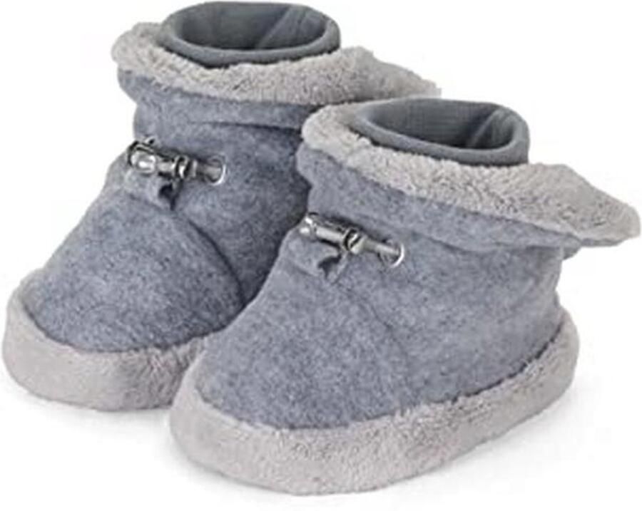 Baby laarzen jongens 15 16 zilver melange