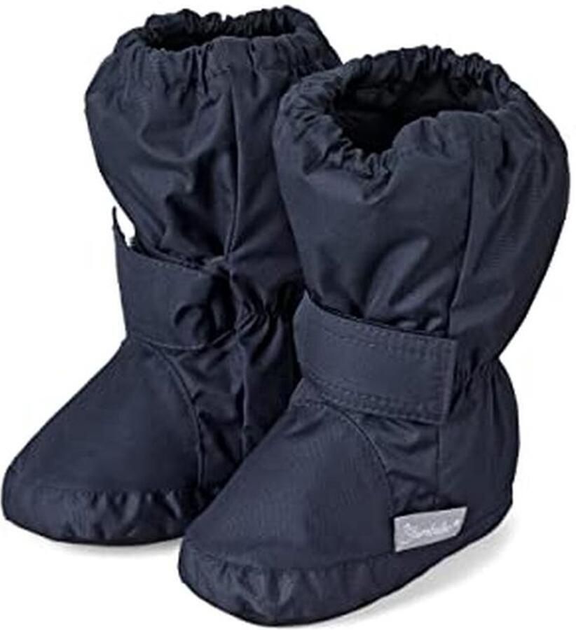 Baby boots voor jongens met klittenbandsluiting Ijzer grijs