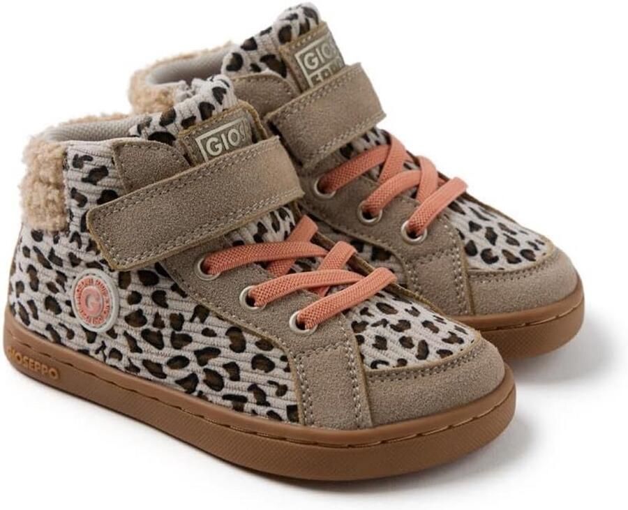 Comfortabele Baby Sneakers met Dierenprint en Warm Teddyvoering