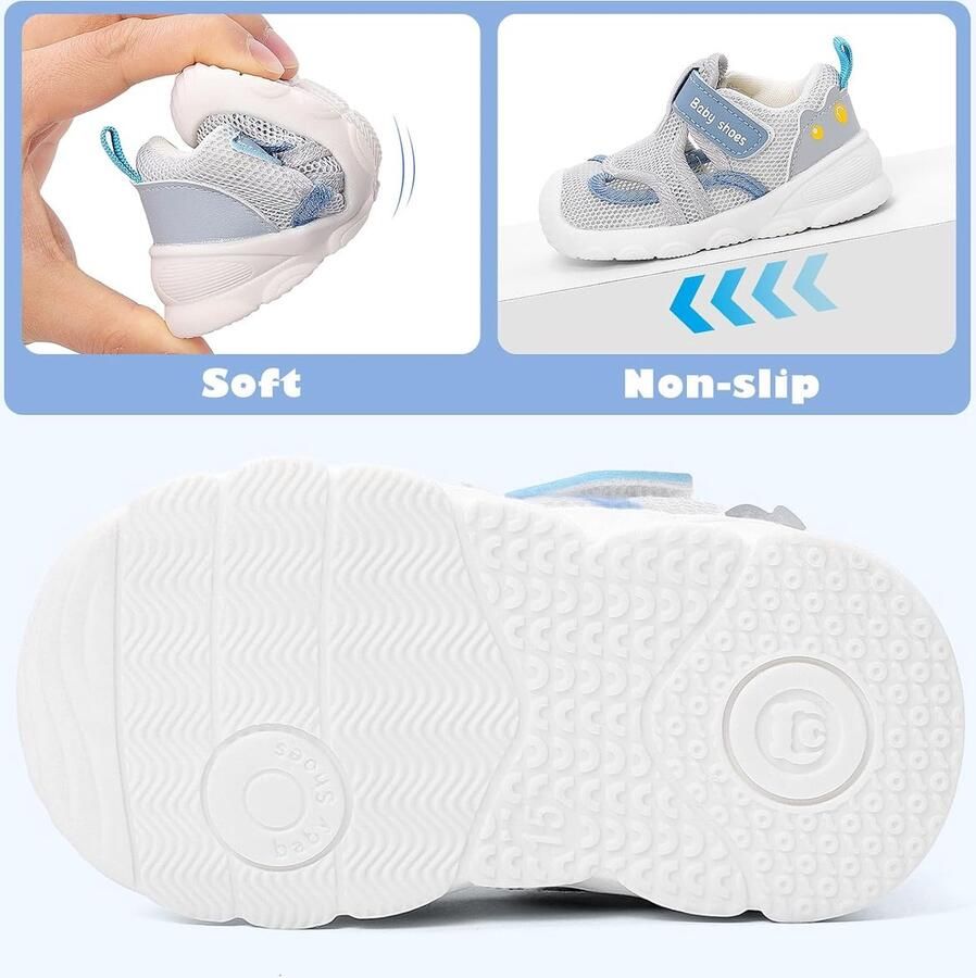 Baby sandalen ade d mesh antislip rubberen zool ideaal voor eerste stapjes SnelShoppen