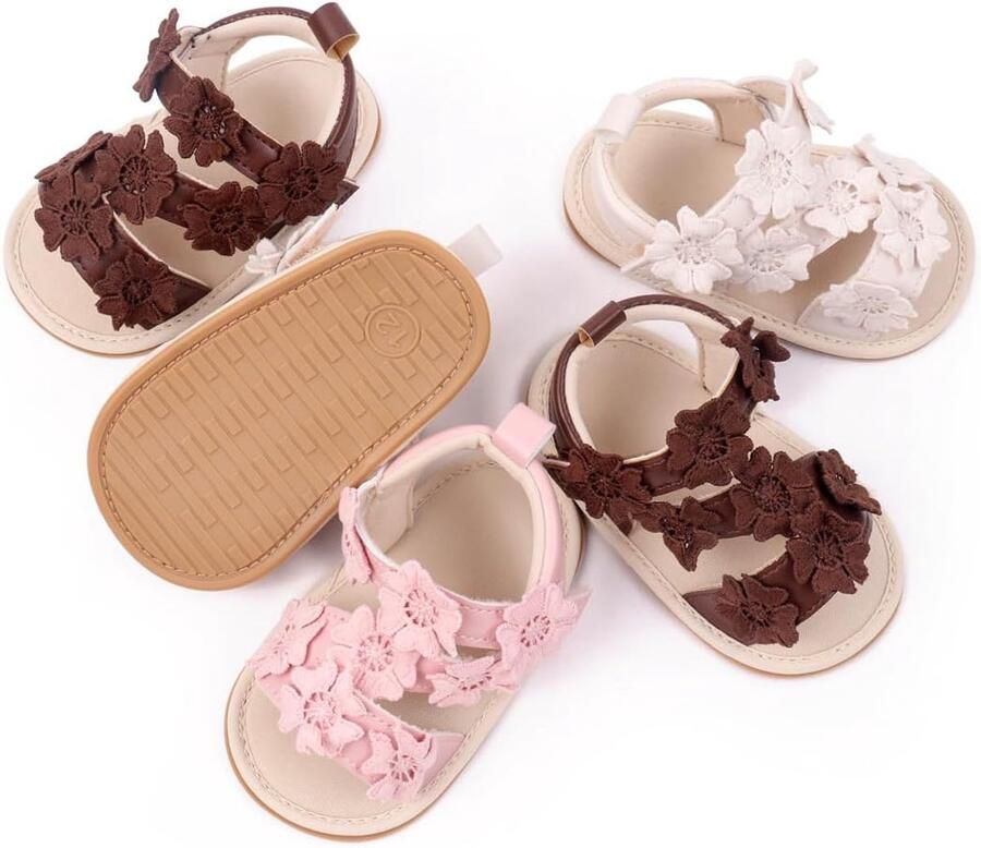 Baby sandalen voor en PU leer casual met strik ideaal voor eerste stapjes ShopVlot
