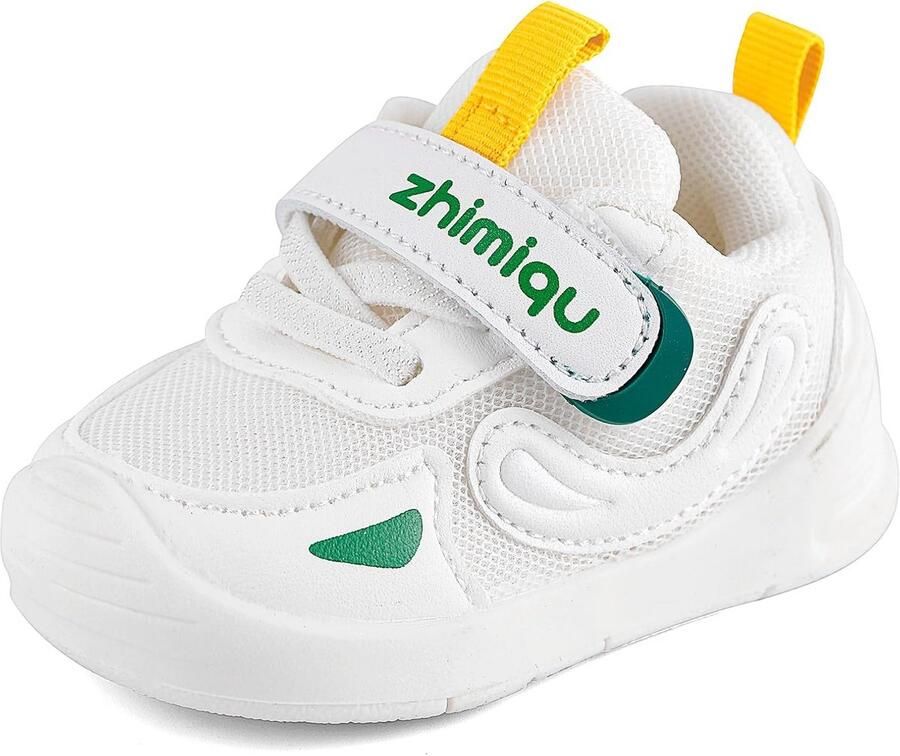 Baby shoes for and first steps with soft non-slip rubber sole
