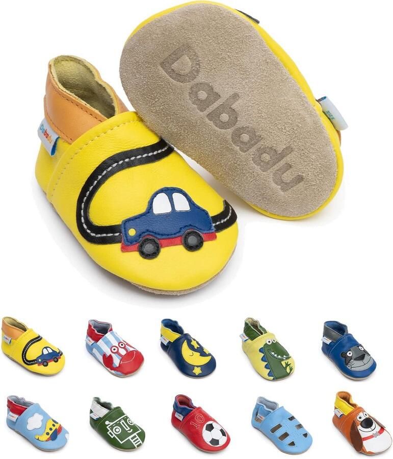 Baby Slofjes met Zachte Zool van Echt Leer voor Eerste Stapjes