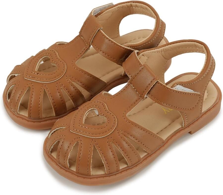 Babysandalen Meisjes Gesloten Teen Antislip Zomerschoenen Zachte Zool