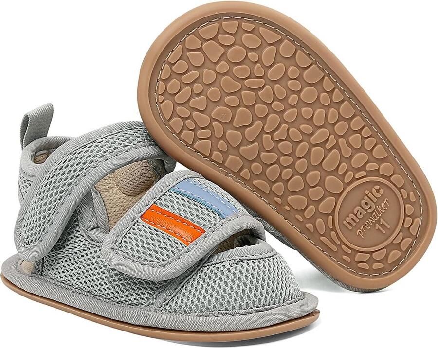 Eerste Stappers Sandalen met Gesloten Neus voor Baby's en Pasgeborenen Zomer Antislipzool