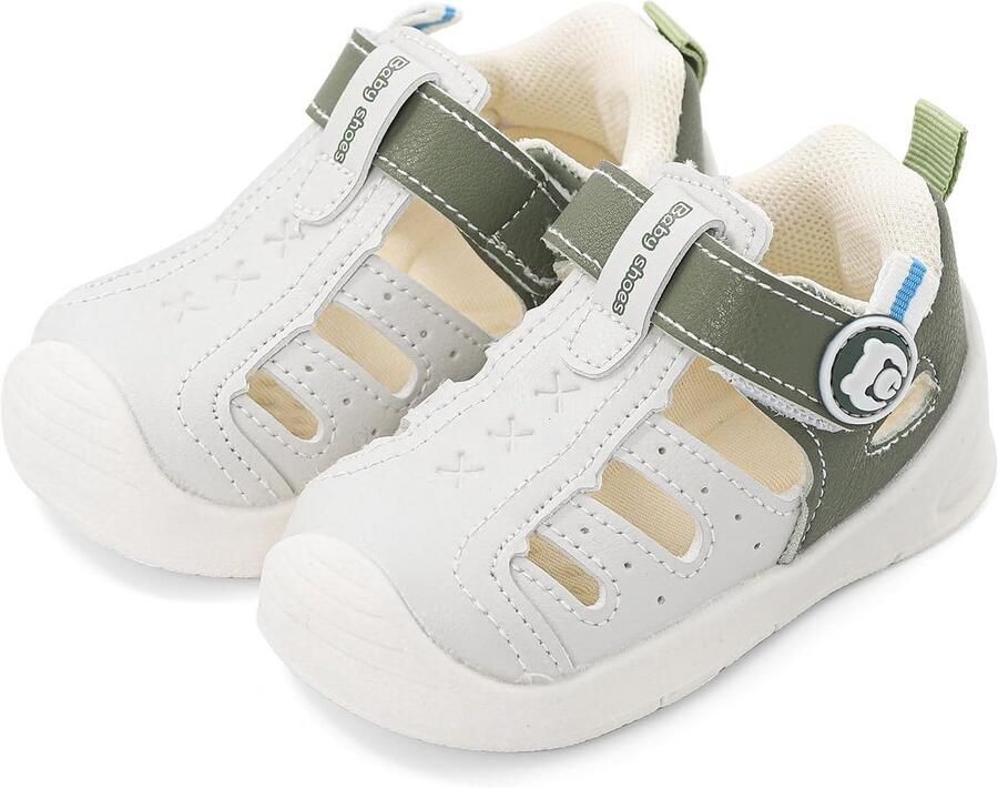 Babysandalen voor Kruipende Kinderen en Eerste Stapjes met Gesloten Neus