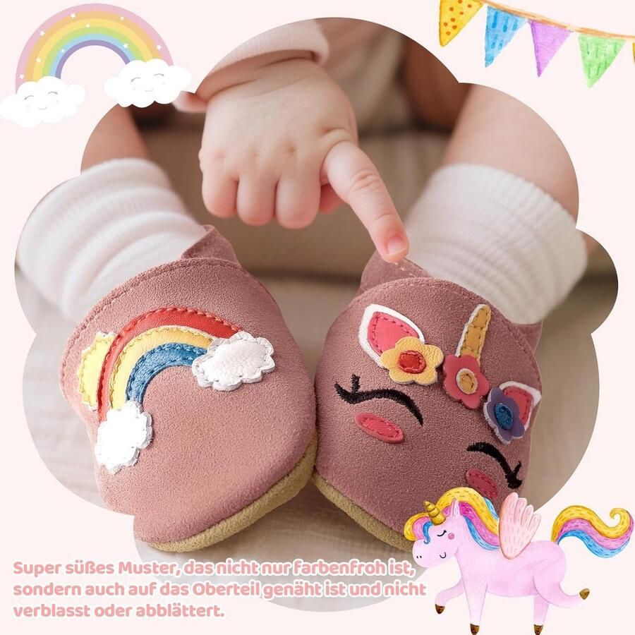 Babyschoenen Leer Antislip Voor binnenshuis gebruik ShopVlot