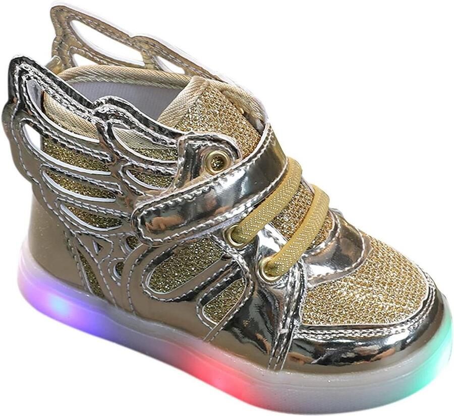 Babyschoenen Meisjes Sport Sneakers Eerste Stapjes Antislip Zolen Niet Gespecificeerd Lichtgevend