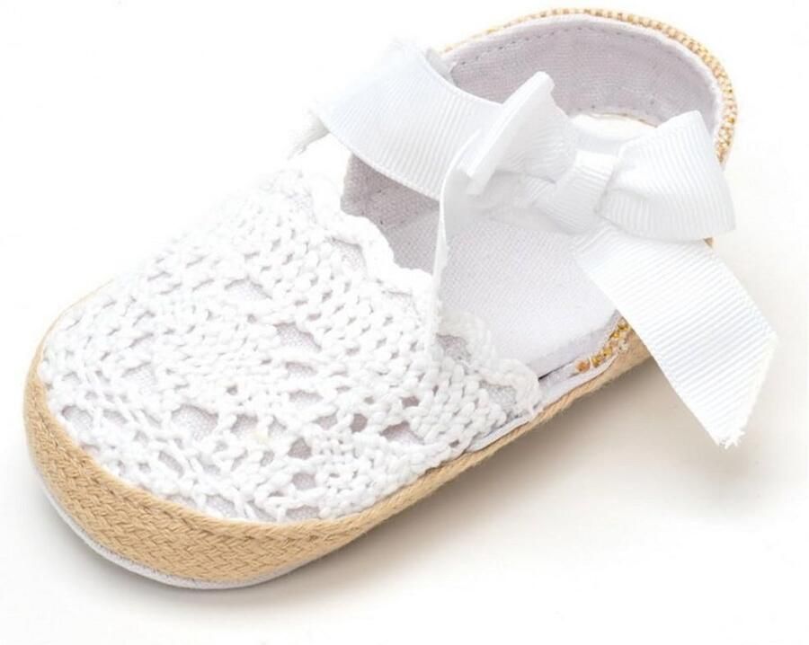 Babyschoenen met Zachte Zool en Strik Voor Eerste Stapjes