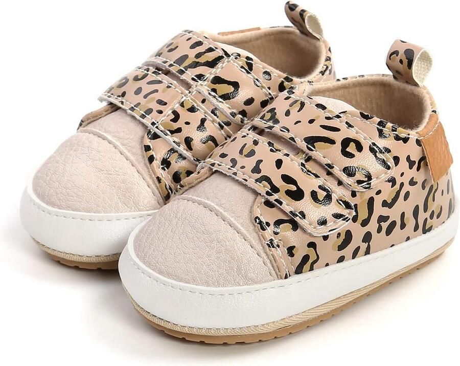 Babyschoenen om te leren lopen met antislipzool voor peuters en