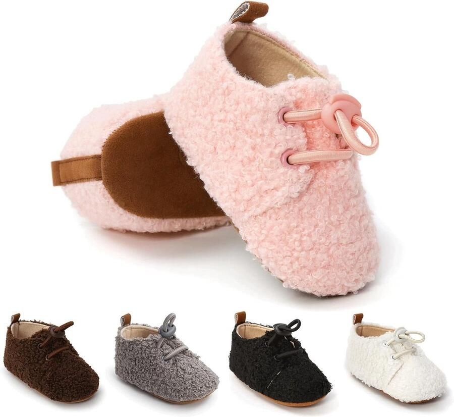 Babyschoenen Peuterschoenen Laarsjes Eerste Stapjes Antislip Zool Newborn Multicolor