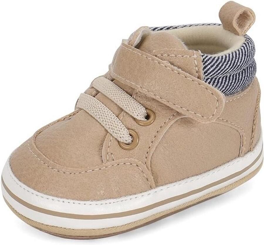 Babyschoenen van Zacht Leer voor Meisjes met Antislipzool