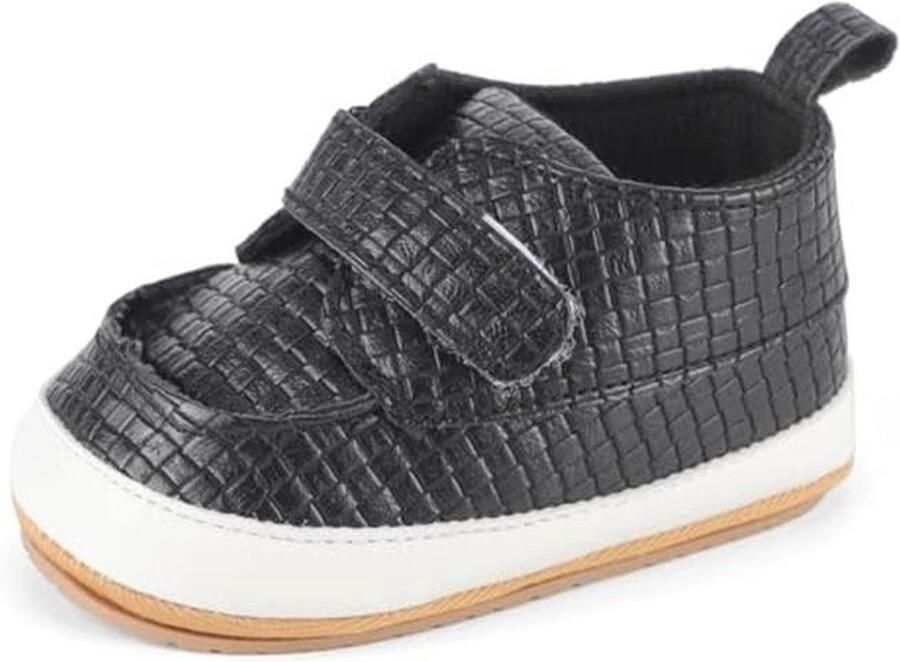 Babyschoenen voor jongens Zachte mocassins en loopschoenen met antislip zolen