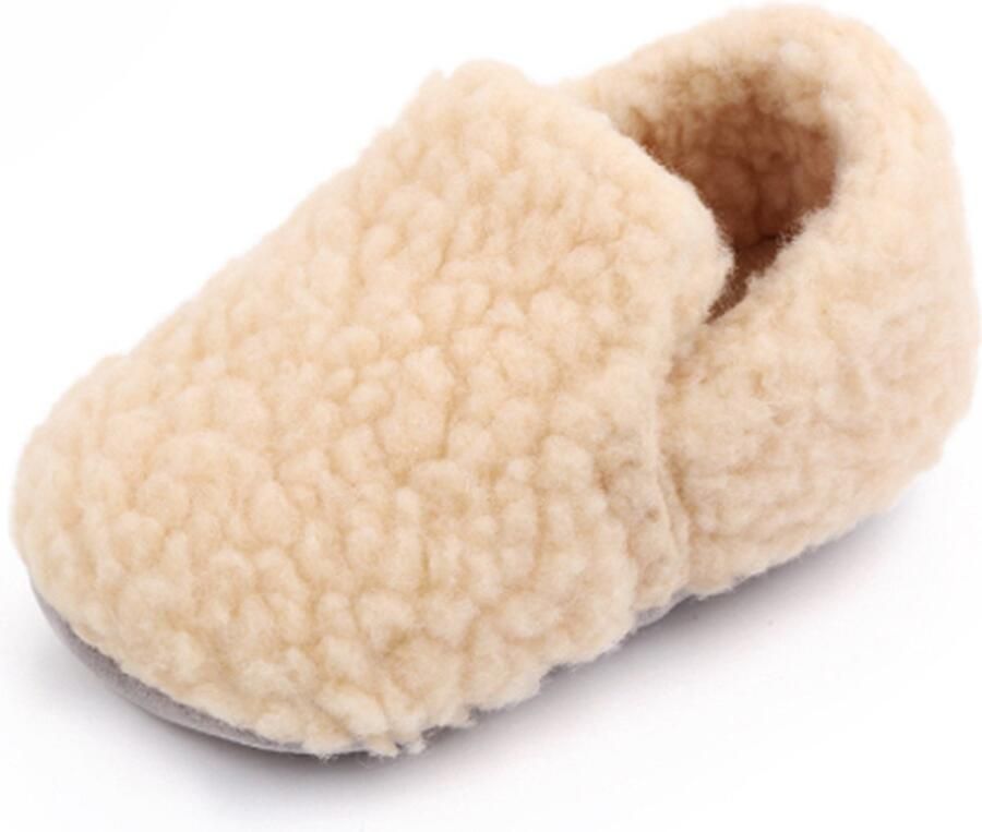 Babyslofjes beige baby slofjes anti-slip - Foto 4
