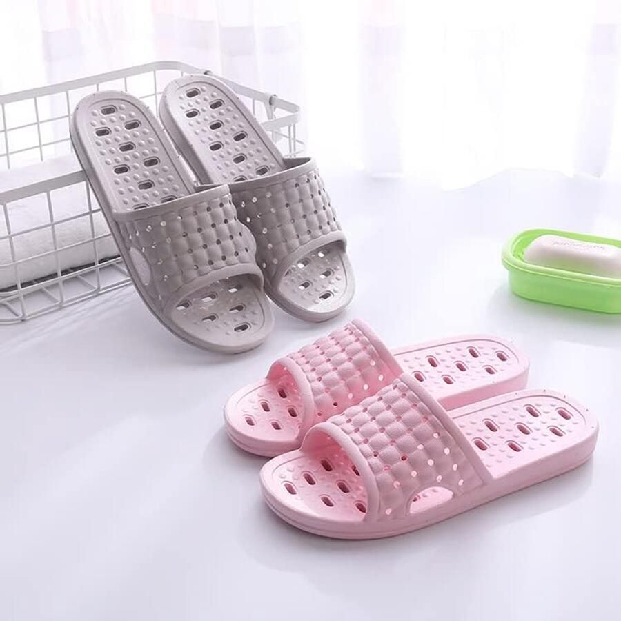 Badkamerpantoffels voor en sneldrogend ade d antislip doucheslippers reisgat pantoffels