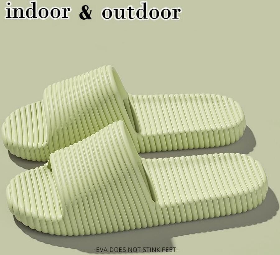 Badpantoffels voor & Heren-Antislip Badslippers-Comfortabele Huispantoffels