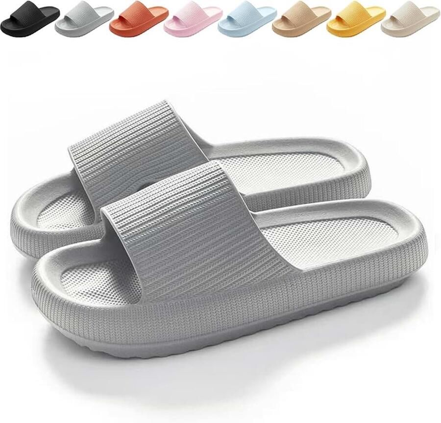 Badschoenen voor en Cozislides originele slippers Cloudyzz slippers wolk antislip voor in de zomer en voor binnen en buiten