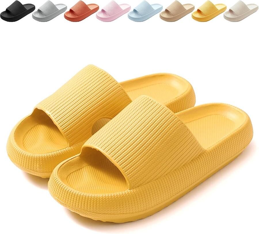 Badschoenen voor en Cozislides originele slippers Cloudyzz slippers wolk antislip voor in de zomer en voor binnen en buiten