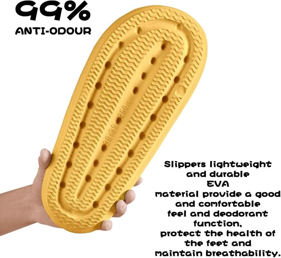 Badschoenen voor en Cozislides originele slippers Cloudyzz slippers wolk antislip voor in de zomer en voor binnen en buiten