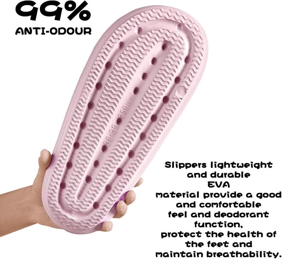 Badschoenen voor en Cozislides originele slippers Cloudyzz slippers wolk antislip voor in de zomer en voor binnen en buiten