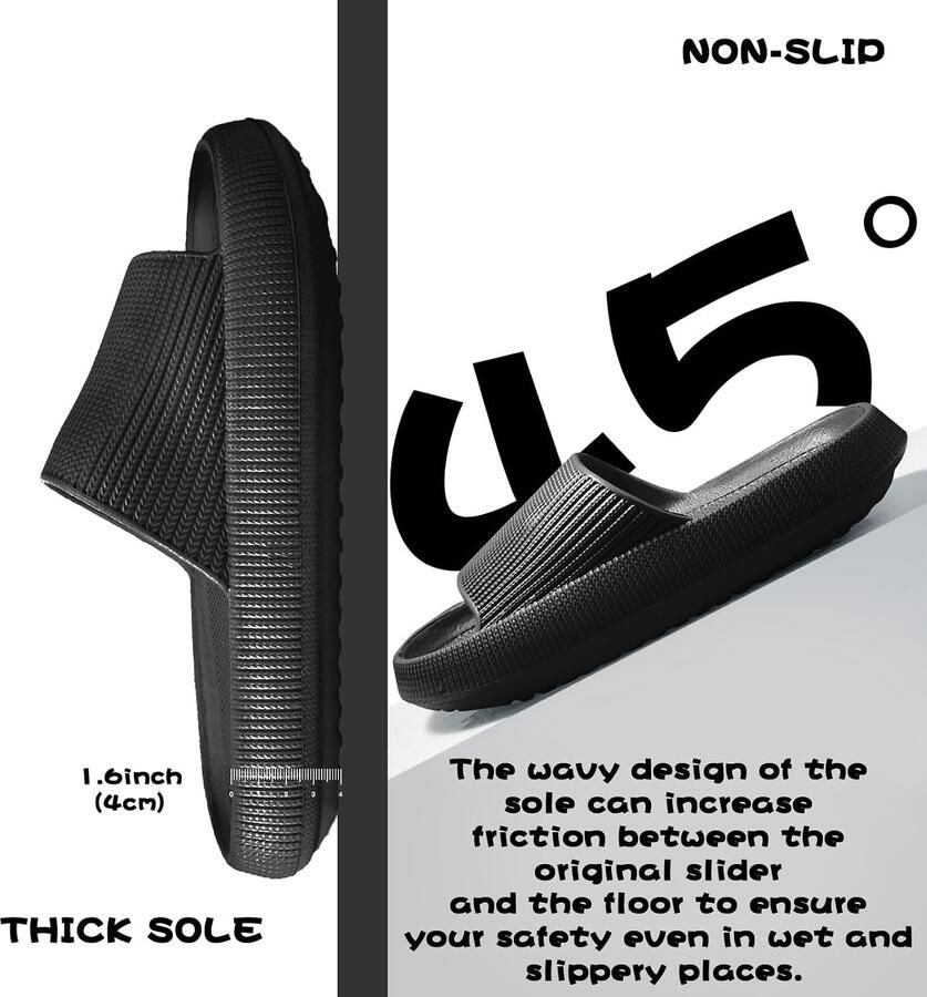 Badschoenen voor en Cozislides originele slippers Cloudyzz slippers wolk antislip voor in de zomer en voor binnen en buiten
