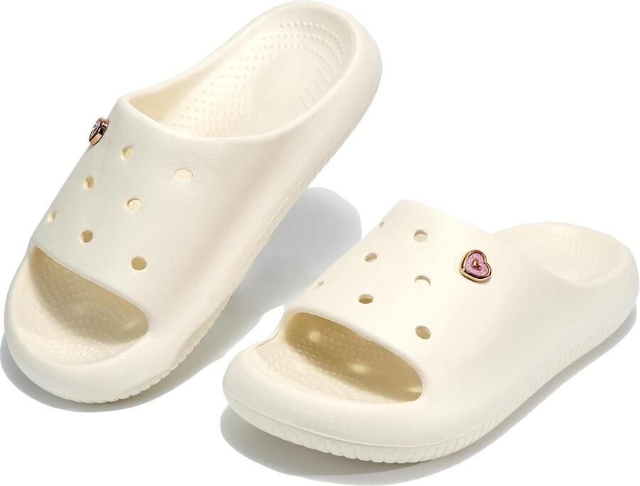 Badschoenen voor dames slippers doucheschoenen pantoffels slippers platte badslippers brede zomerschoenen sandalen