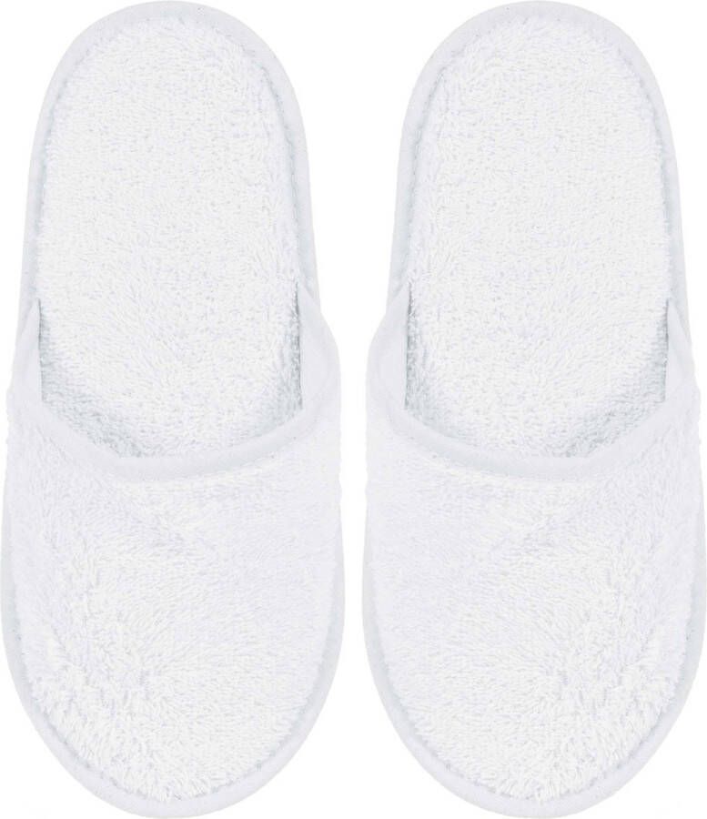 Merkloos Sans marque Badslippers Badstof Uni Pure met Zool - Foto 1