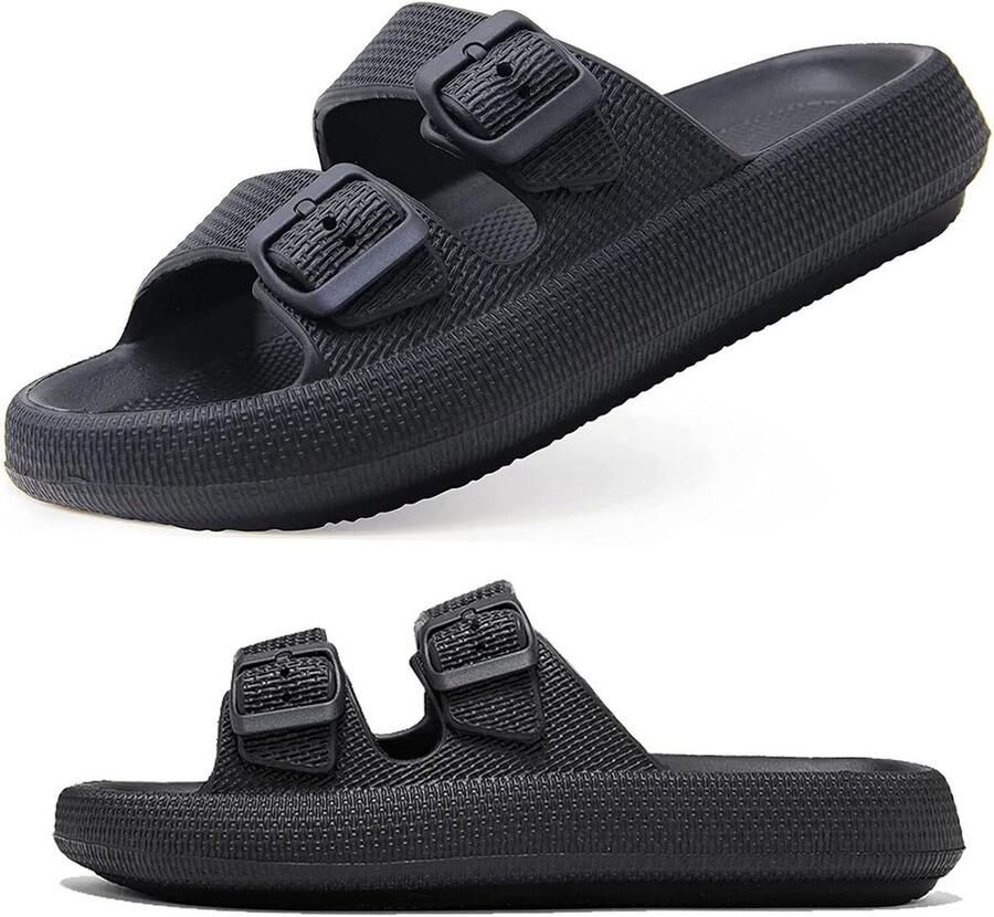 Comfortabele Badslippers en Sandalen met Dikke Antislipzool Uniseks