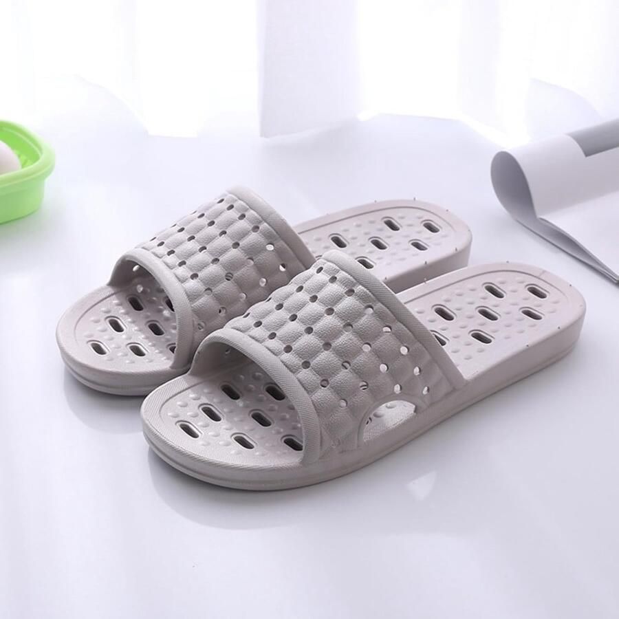 Badslippers met afvoergaten snel drogende antislippantoffels Dormitory Home Badkamerslippers Unisex