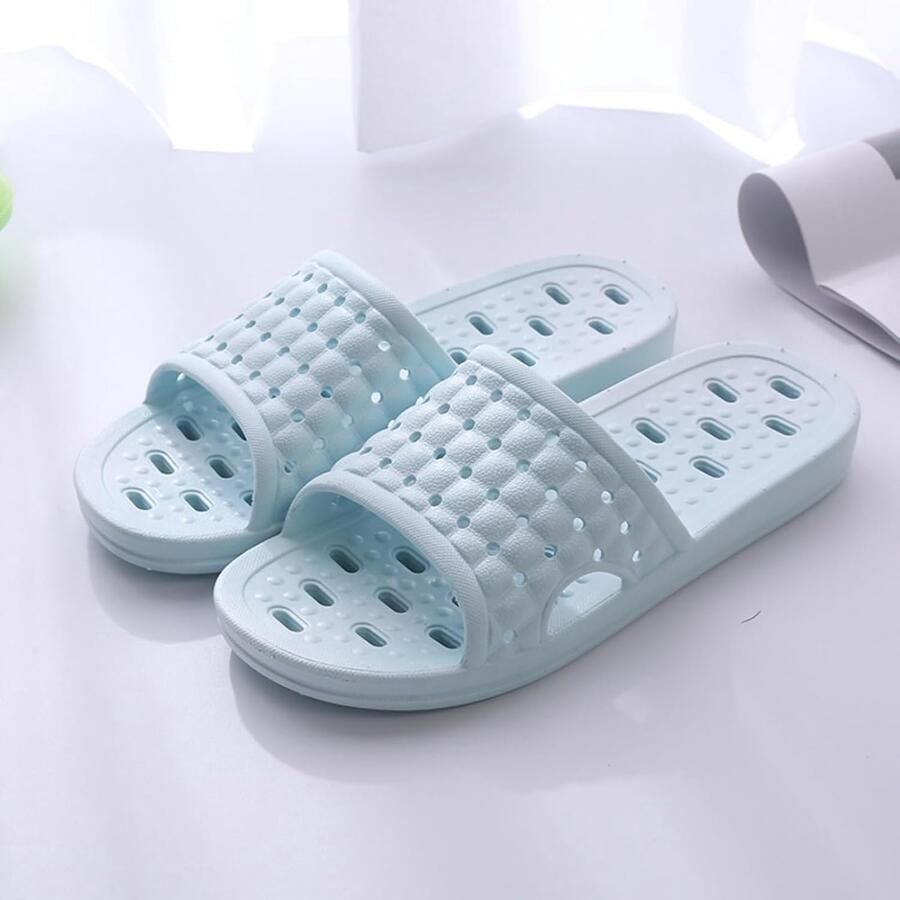 Badslippers met afvoergaten snel drogende antislippantoffels Dormitory Home Badkamerslippers Unisex