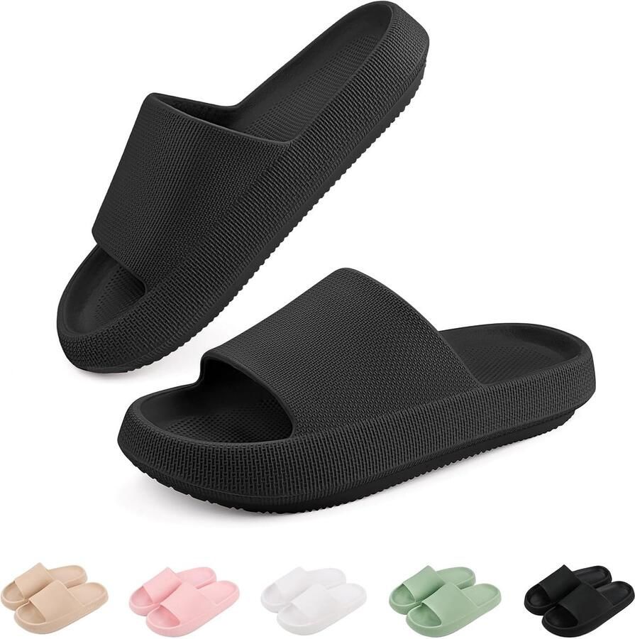 Badslippers voor antislip zachte badslippers voor zomer badslippers voor wolk pantoffels uniseks