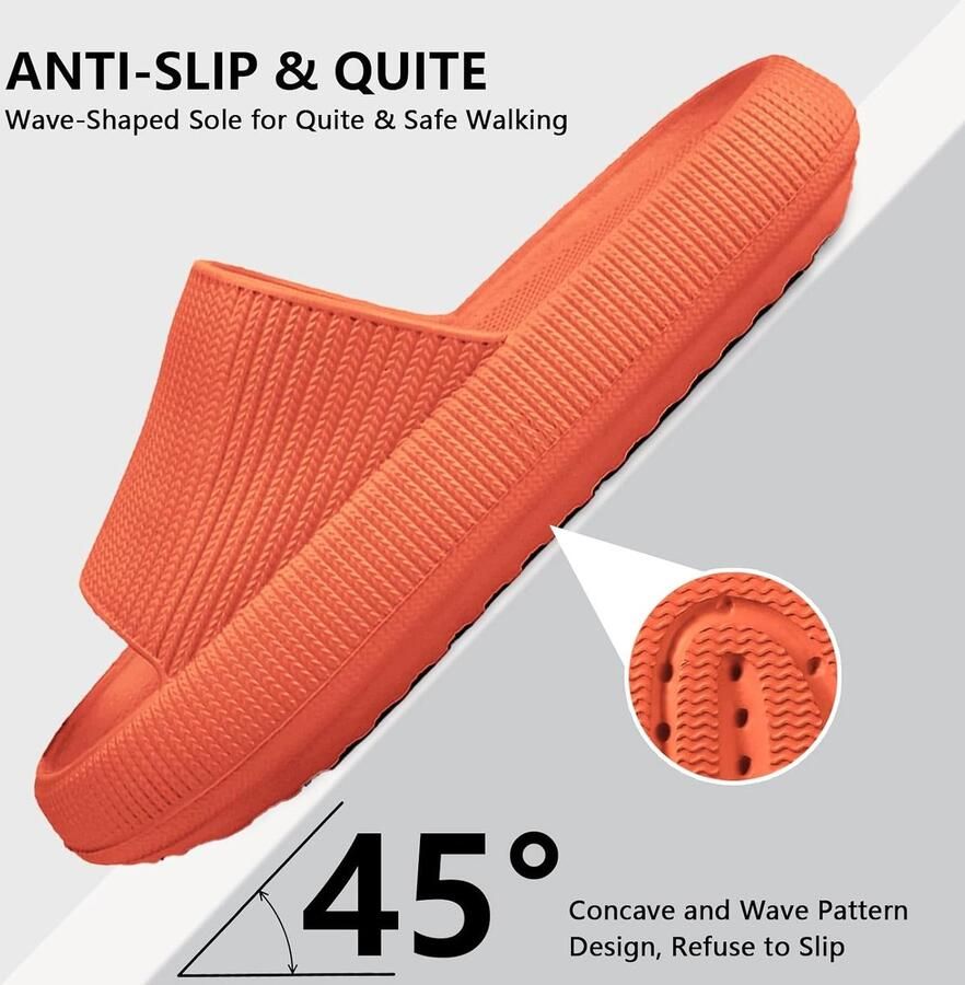 Badslippers voor en originele wolken antislip zachte slippers voor binnen en buiten