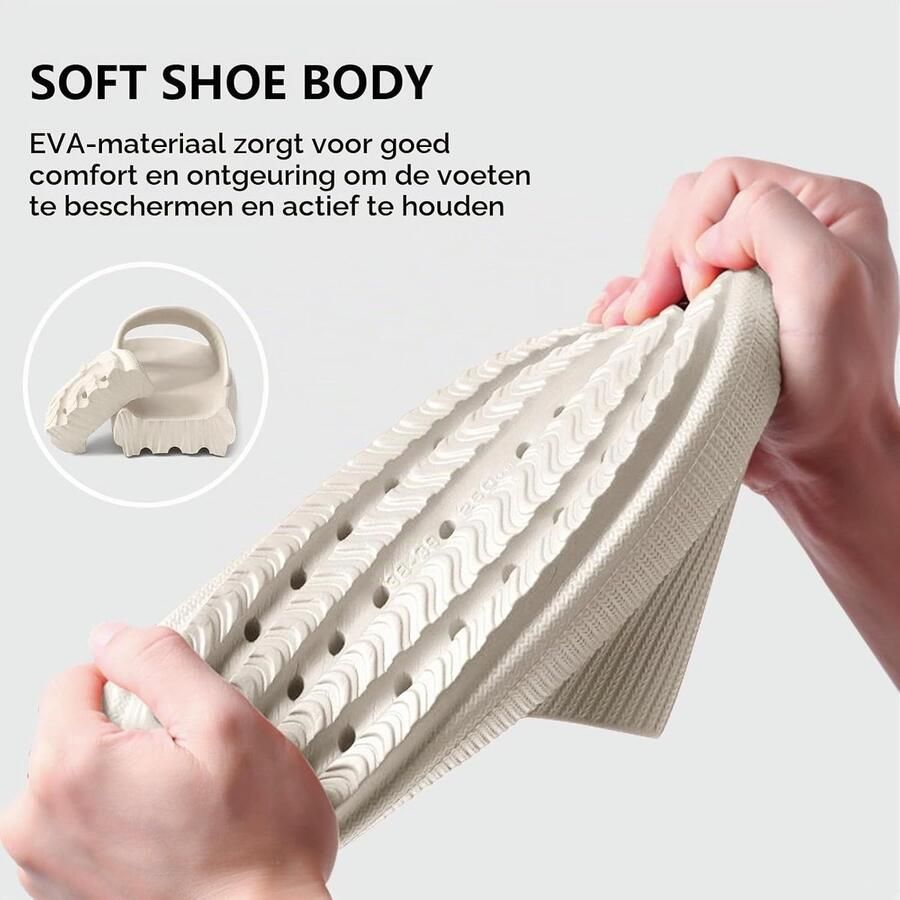 Badslippers voor en originele wolken antislip zachte slippers voor binnen en buiten