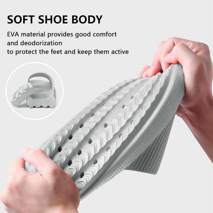 Badslippers voor en originele wolken antislip zachte slippers voor binnen en buiten