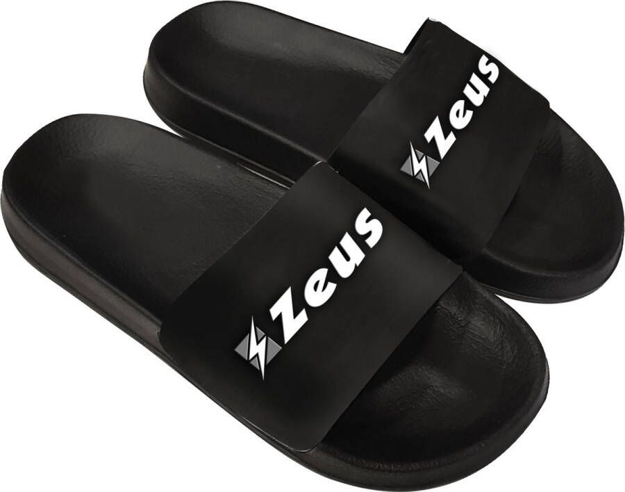 Zeus Sport Badslippers slippers Zeus Zwart wit