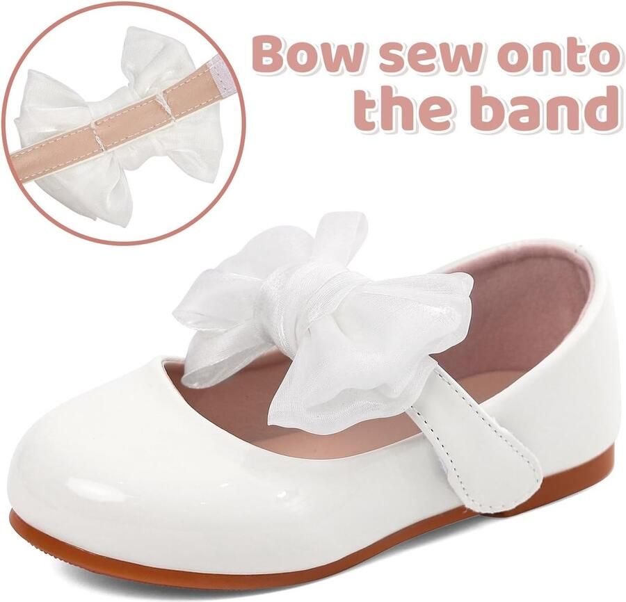 Ballerina s Schoenen Mary Janes voor Meisjes met Strik