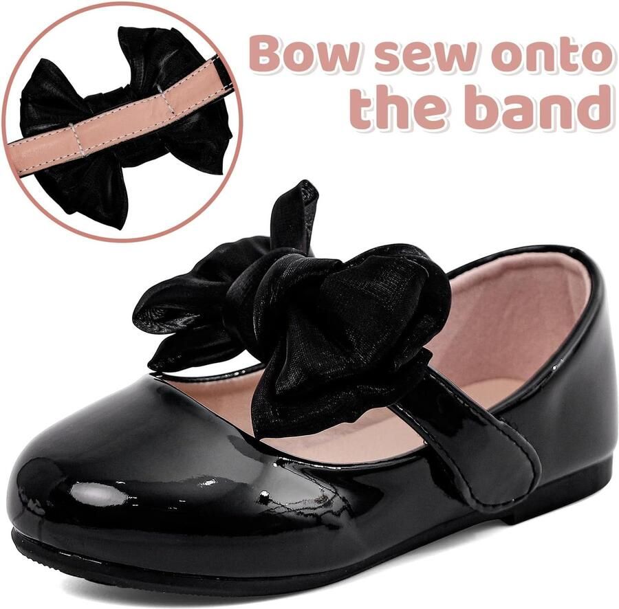 Ballerina s Schoenen Mary Janes voor Meisjes met Strik