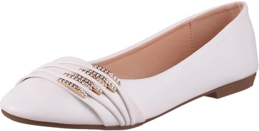 Ballerinas Dames 37 Kunstleer Met Cristallen Comfortabel voor dagelijks gebruik SnelShoppen