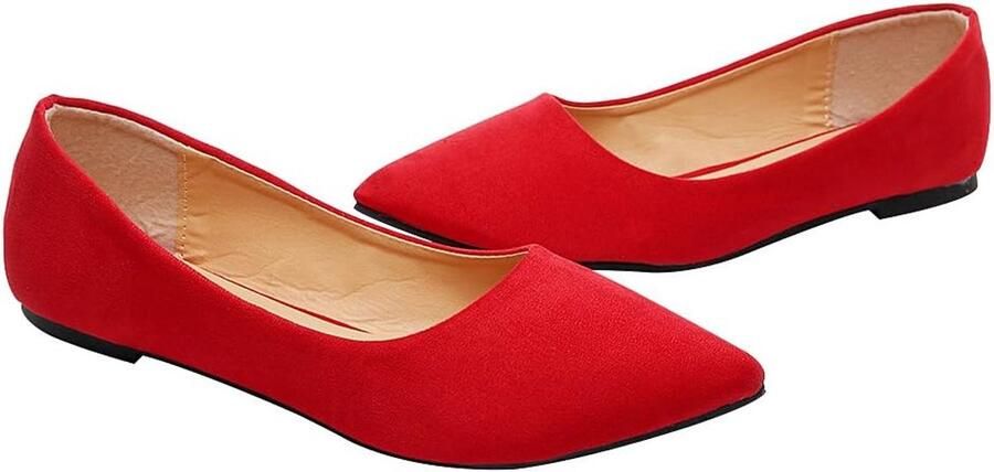 Ballerinas met Spitse Neus Lichtgewicht Platte Pumps